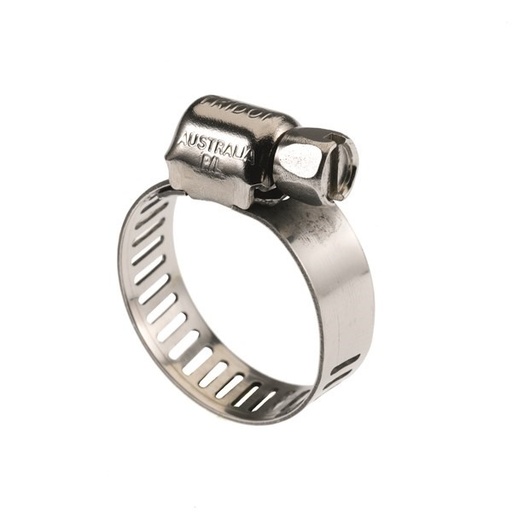 [TRID.MAH006P] Hose Clamp 11-22mm All SS Perforated Tridon MAH006
