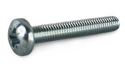 [MTS025M04ZP-PPZ] M2.5x4 Metal Thread Screw Zinc Pan Pozi