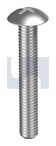 [MUSH06M25SS] M6x25 Mushroom 304SS XR Machine Screw