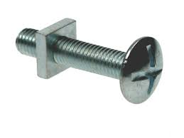 [RBLT516B1] 5/16x1 Roofing Bolt Zinc