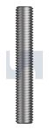 [ROD112B-ZP12] Threaded Rod 1-1/2" BSW 6tpi Zinc 12 Foot