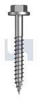 [T17-10HX20C4] #10-12x20 T17 Hex Head Screw CL4