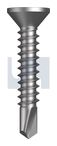 [TEK08-18CSK25C4] #8-18x25 Tek Screw Csk Head CL4
