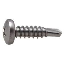 [TEK08-18PAN16SSQ] #8-18x16 Tek Screw Pan Head 316SS Square Drive