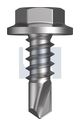 [TEK14-14HX50SS] #14-14x50 Tek Screw Hex Head 304SS