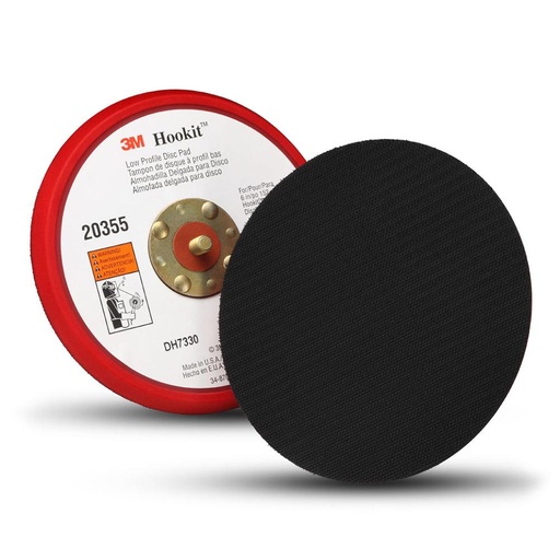 [3M.60440241119] Backing Pad 150mm Low Profile No Hole Hookit 3M 20355