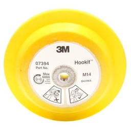 [3M.60980027753] Backing Pad 178mm M14x2 Hookit Yellow 3M 07394