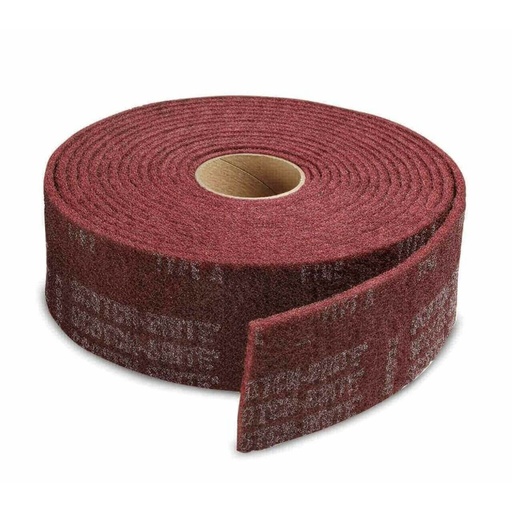 [3M.7000120541] Scour Roll Maroon VFN 150mm x9.1m Scotch Brite