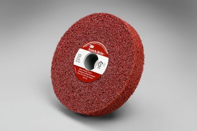 [3M.7010365659] Metal Finishing Wheel 150x50x25mm Maroon 4 MED 3M