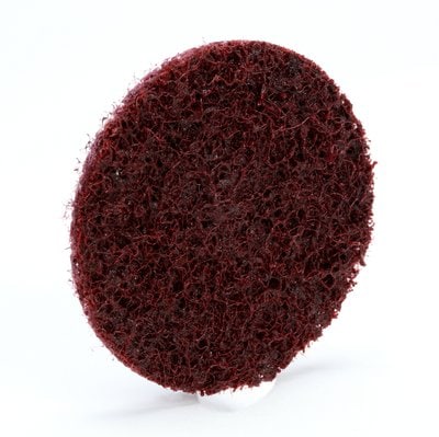 [3M.7000000751] Roloc Disc 50mm Surface Cond Maroon MED 3M