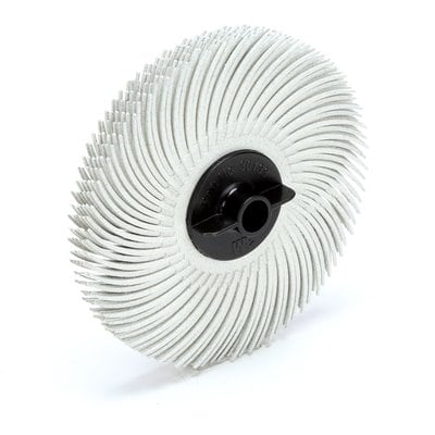 [3M.7100138296] Radial Bristle Disc 75x9.5mm P120 White Curve 3M