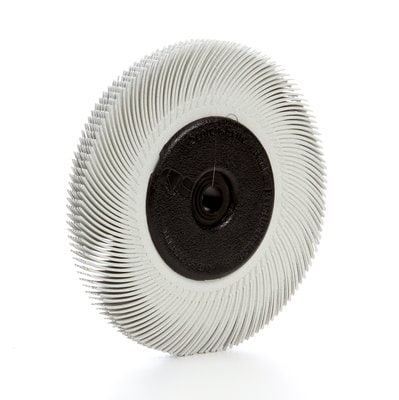 [3M.7100138298] Radial Bristle Brush 150x12x25mm P120 Wht Crve 3M