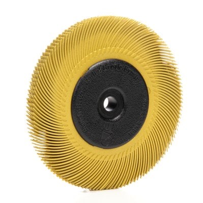 [3M.7100138300] Radial Bristle Brush 150x12x25mm P80 Yellw Crve 3M