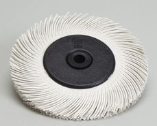 [3M.7100138338] Radial Bristle Brush 203x25x30mm P120 Wht Crve 3M