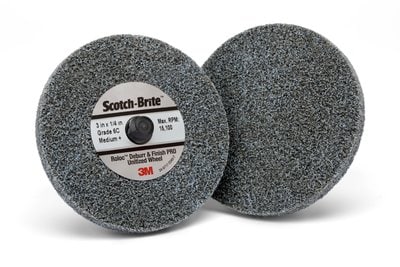 [3M.7100081365] Debur & Finish Unitized Wheel 76.2x6.35mm 6C MED