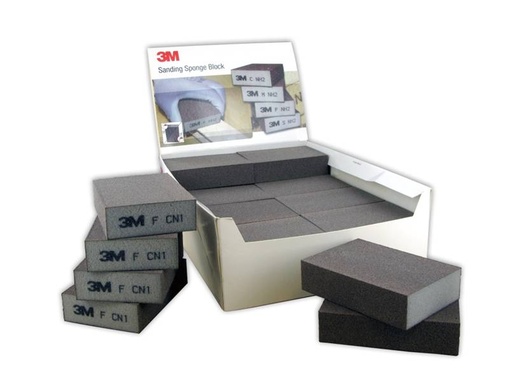 [3M.7000026570] Sanding Sponge Flexible 03802 Medium 96x66x25mm 3M