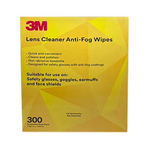 [3M.7012912589] Lens Cleaning Anti Fog Wipes 300pk 3M