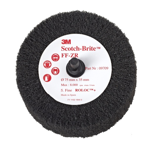 [3M.7000077899] Flap Brush Clean and Finish 63x32mm SFN Grey 3M