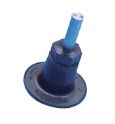 [3M.7000077920] Roloc Disc Holder #2 38mm 6mm Shaft Blk 3M