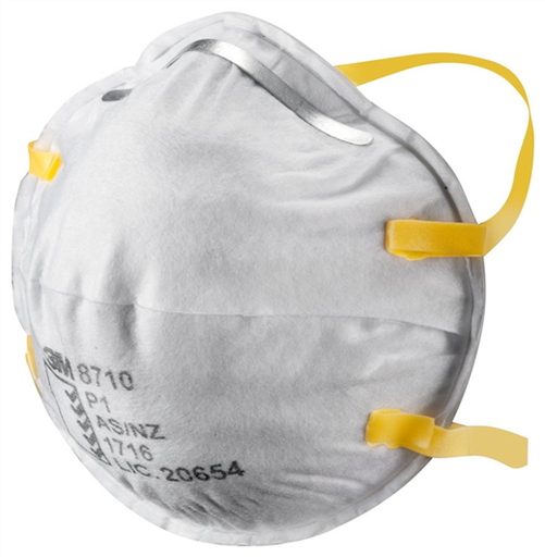 [3M.7000008661] Respirator Disposable P1 Safety 8710 20pk 3M