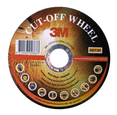 [3M.7000038343] Cut Off Disc 100x1.0x16 Inox 3M
