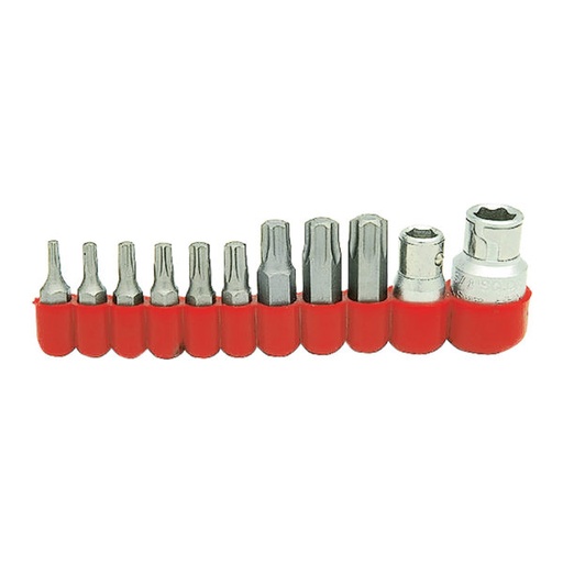 [SID.70307] Bit Set Torx Post 11pc Sidchrome