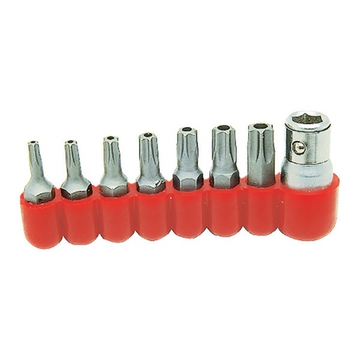 [SID.70309] Bit Set Torx Post 8pc Sidchrome