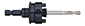 [ALPHA.ARB-3] Hole Saw Arbor 32-200mm 11-32"Hex 5/8"UNF Alpha
