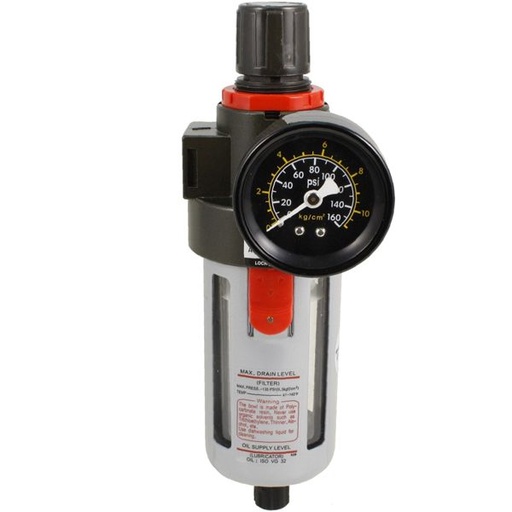 [ARX.BFR200/300] Air Filter Regulator 1/4" & 3/8" NPT Inlet