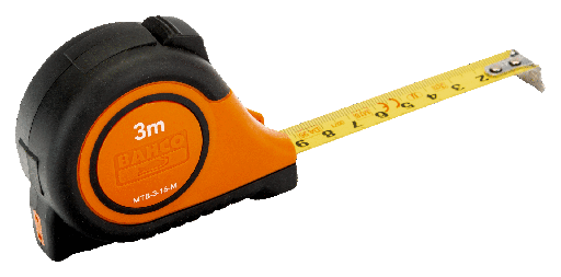 [BAHCO.MTB-8-25] Tape Measure 8m Metric Auto Lock Bahco