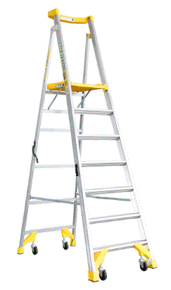 [BAIL.FS13542] Platform Gate Ladder 2.1m Bailey Pro 170kg