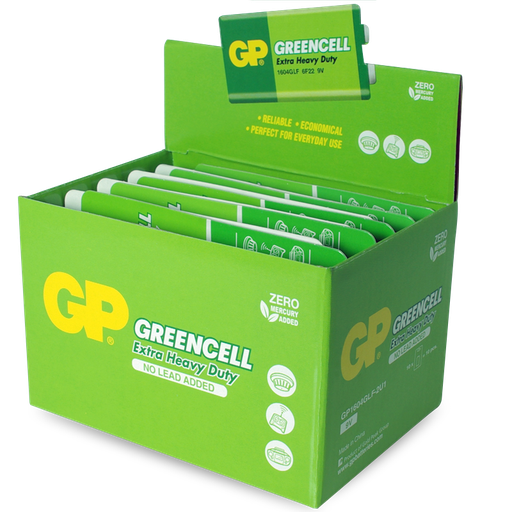 [BAT.9V-BULK] Battery 9V Alkaline GP Ultra 10pk Bulk