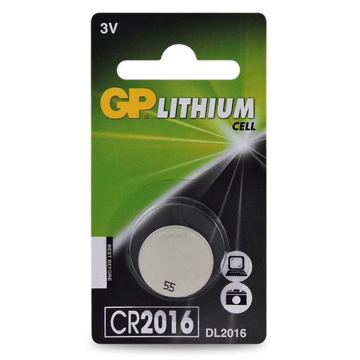 [BAT.CR2016] Battery Button CR2016 3V GP Lithium