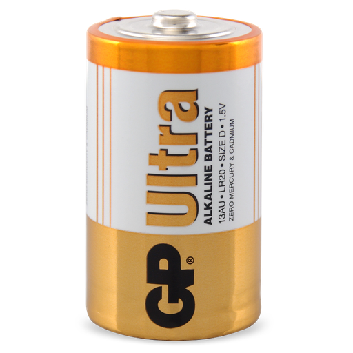 [BAT.D-BULK] Battery D Alkaline GP Ultra 20pk Bulk