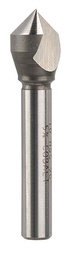 [BOR3842-10.0] Countersink Single Flute 1-10mm HSSCo Bright Bordo