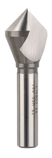 [BOR3842-25.0] Countersink Single Flute 3-25mm HSSCo Bright Bordo