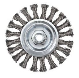 [BOR5106-100.5] Wheel Brush Twist 100x12mm Steel MultiBore