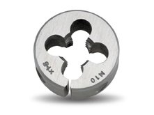 [BOR.4800-6-1D] Button Die Round M6x1 Coarse 1"OD Chrome Bordo