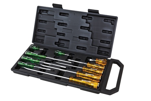 [CRES.CSDIND10] Screw Driver Set Indust Tang Thru 10pc Crescent