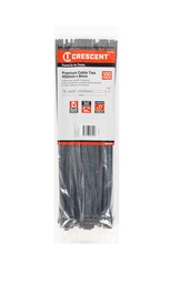 [CRES.WB18100HD] Cable Tie 450x8.0mm Black Nylon 100pk Crescent
