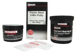 [DEV.10240] Devcon Plastic Steel (Sf) 5 Minute Putty 500g