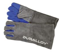 [DUR.DA006] Welding Glove Gauntlet Platinum Grey Duralloy