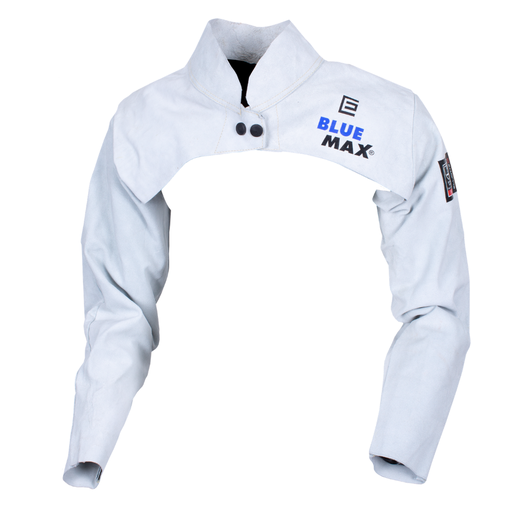 [ELL.CW10WY] Welding Sleeves With Yoke Chrome Leather
