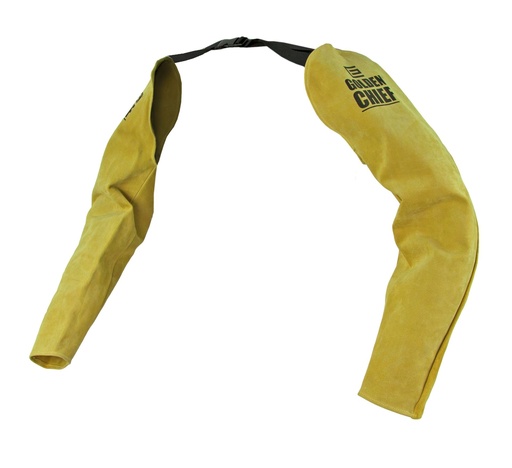 [ELL.GCWS10] Welding Sleeves Premium Leather Golden Chief