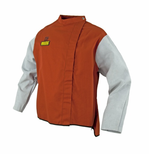 [ELL.WAKPJ30CSM] Welding Jacket Proban WAKATAC Leather Sleeve M
