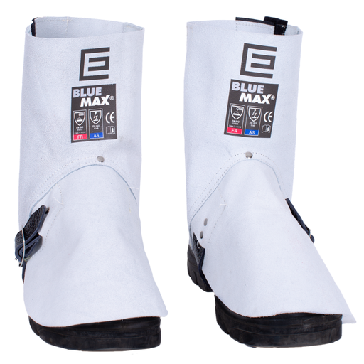 [ELL.WS7VWP] Welding Spats Leather Supported Velcro