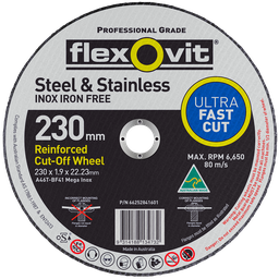 [FLEX.66252841601] Cut Off Disc 230x1.9x22 Inox Flexovit
