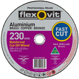 [FLEX.66252841606] Cut Off Disc 230x2.5x22 Alum Flexovit