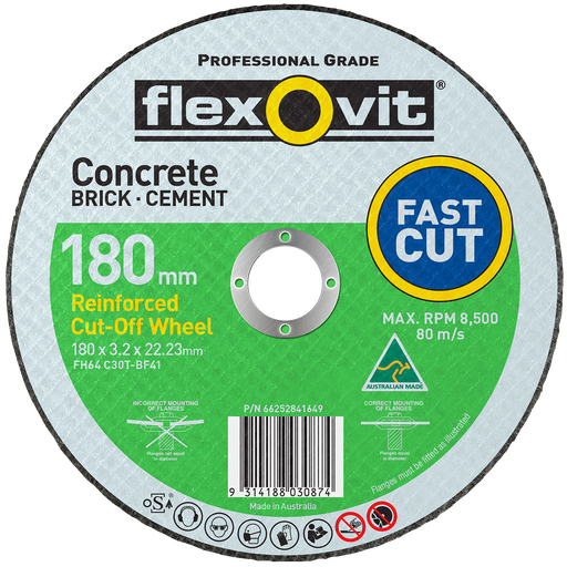 [FLEX.66252841649] Cut Off Disc 178x3.2x22 Masonry FH64 Flexovit