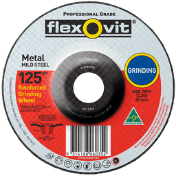 [FLEX.66252841682] Grinding Disc 125x6.8x22 Metal A24/30T Flexovit